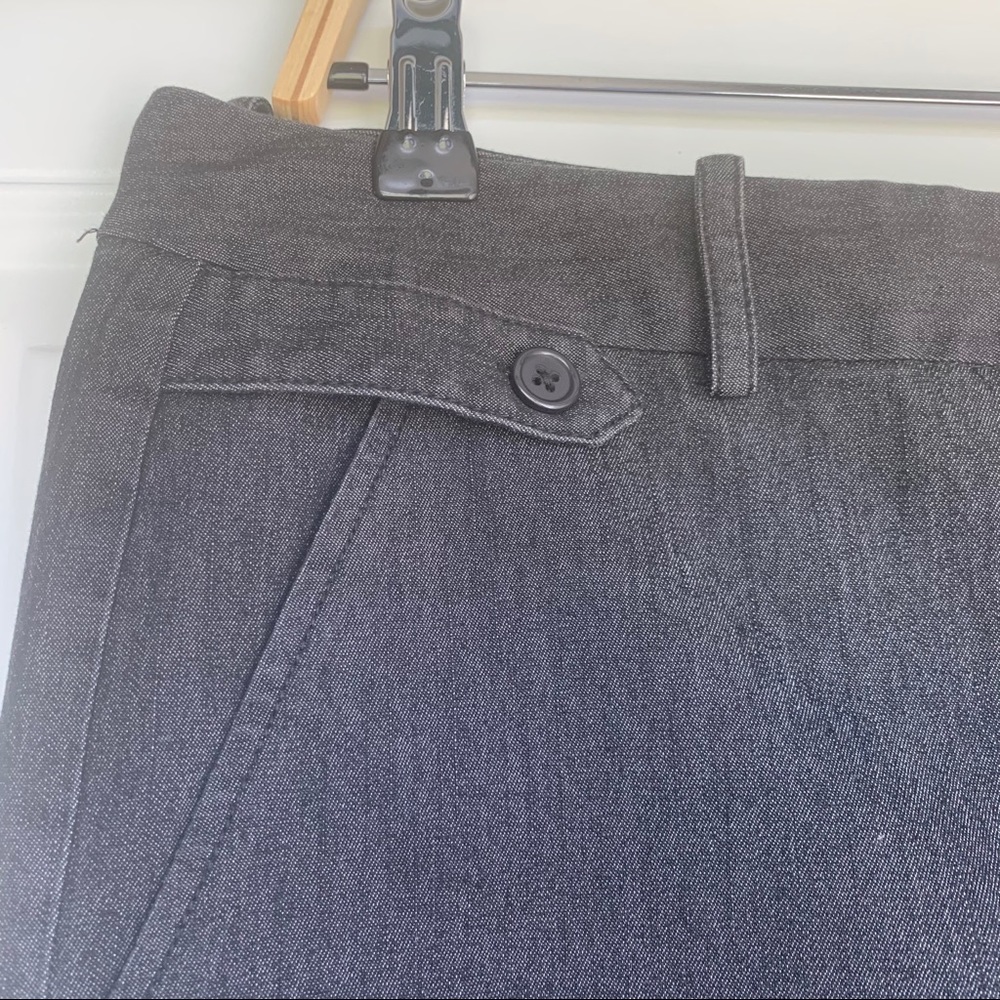 Bill Blass Charcoal Gray Ladies Slacks - size 14 - Picture 4 of 10
